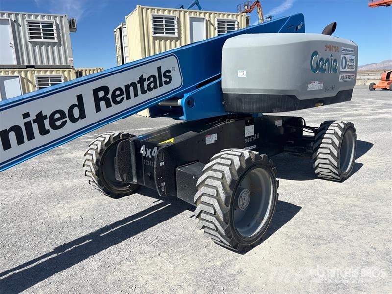 Genie S60X Telescopic Boom Lift 견인식 전동이동 리프트