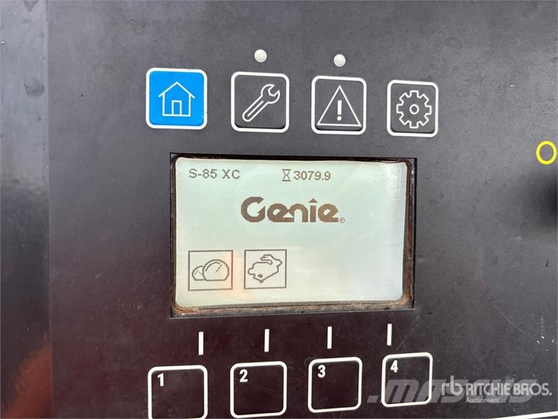 Genie S85XC 4WD Diesel Telescopic Boom Lift Plataformas de trabajo telescópica