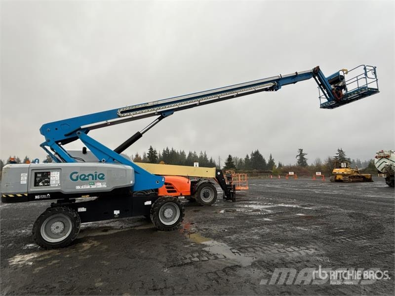 Genie S85XC 4WD Diesel Telescopic Boom Lift Plataformas de trabajo telescópica