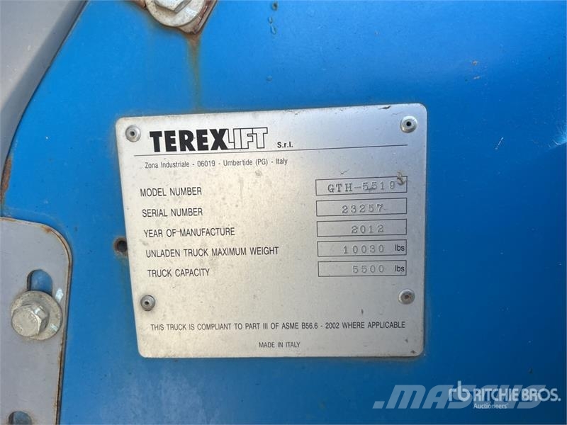 Genie Telehandler テレスコーピックハンドラー