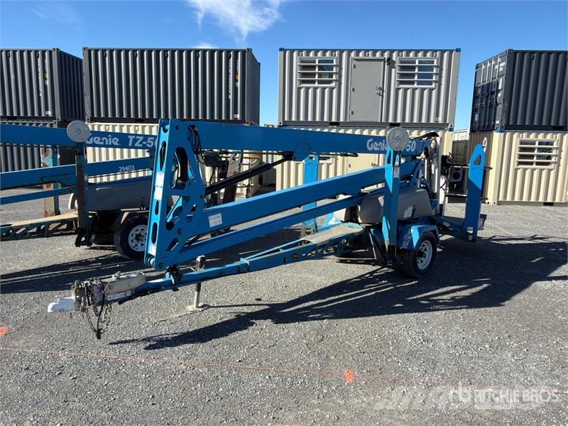 Genie TZ-50 Towable Lift Trailermonterede lifte