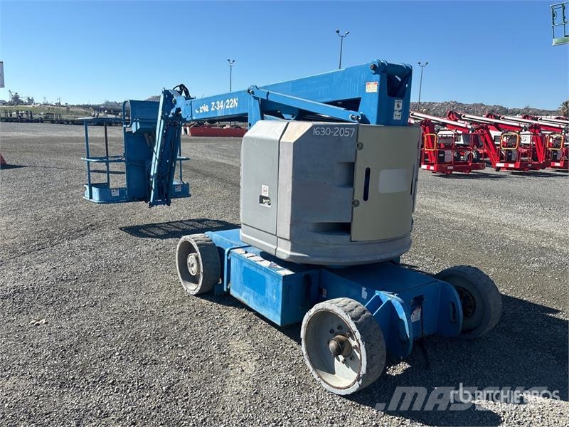 Genie Z-34/22N 2WD Electric Articulating Boom Lift Plataformas con brazo de elevación manual