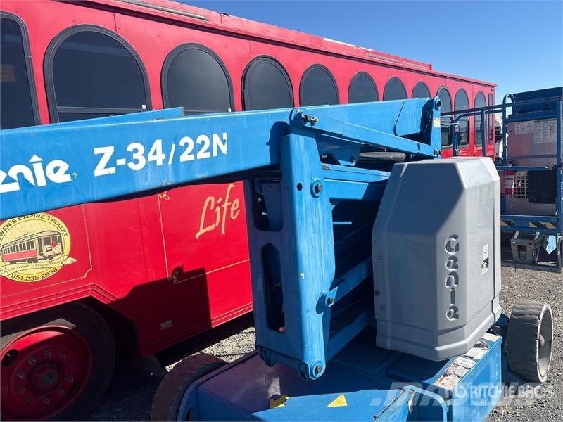 Genie Z-34/22N 2WD Electric Articulating Boom Lift Plataformas con brazo de elevación manual