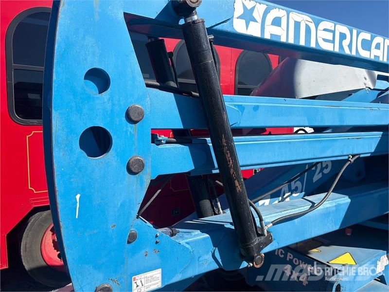 Genie Z-45/25 4WD Diesel Articulating Boom Lift Plataformas con brazo de elevación manual