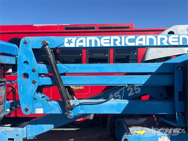 Genie Z-45/25 4WD Diesel Articulating Boom Lift Plataformas con brazo de elevación manual