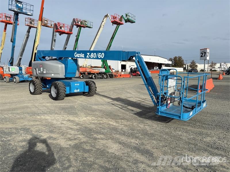 Genie Z-80/60 4WD Diesel Articulating Boom Lift Karos emelők