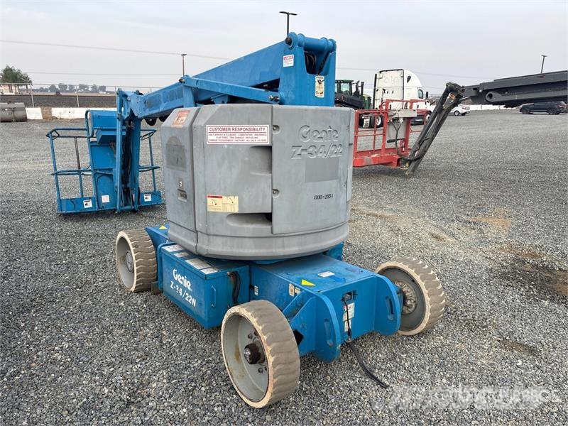 Genie Z34 2WD Electric Articulating Boom Lift Plataformas elevatórias articuladas