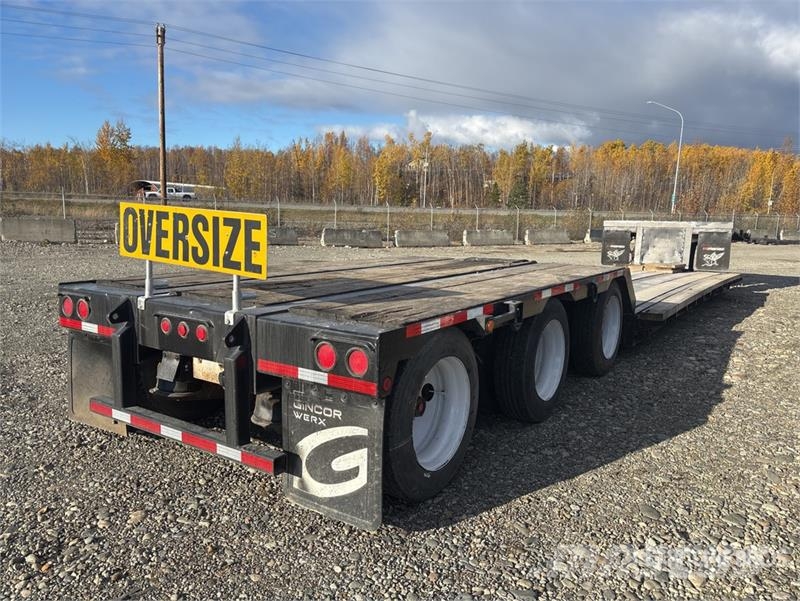 Gerry 35 ton Tri/A Lowboy Trailer 低架裝載車