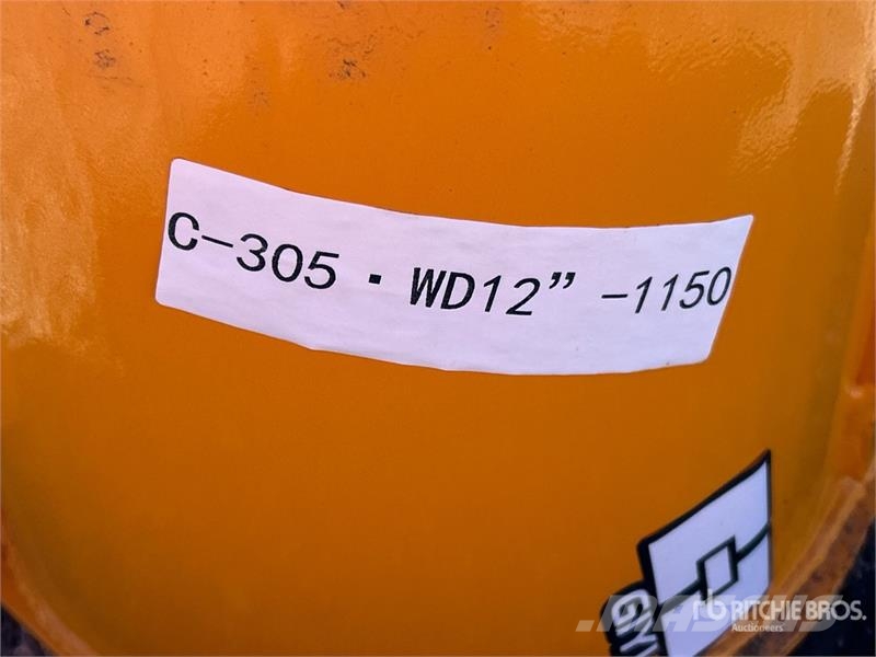 GIYI 12 in Digging Excavator Bucket - Fits Cat 305 Skovle