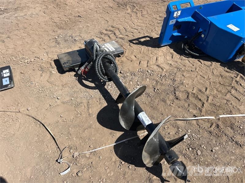  GIYI 12 in Mini Skid Steer Auger (Unused) 鑽頭