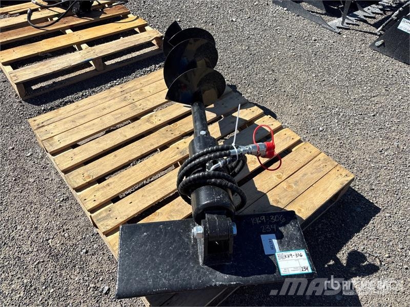 GIYI 12 in Mini Skid Steer Auger (Unused) Bohrer