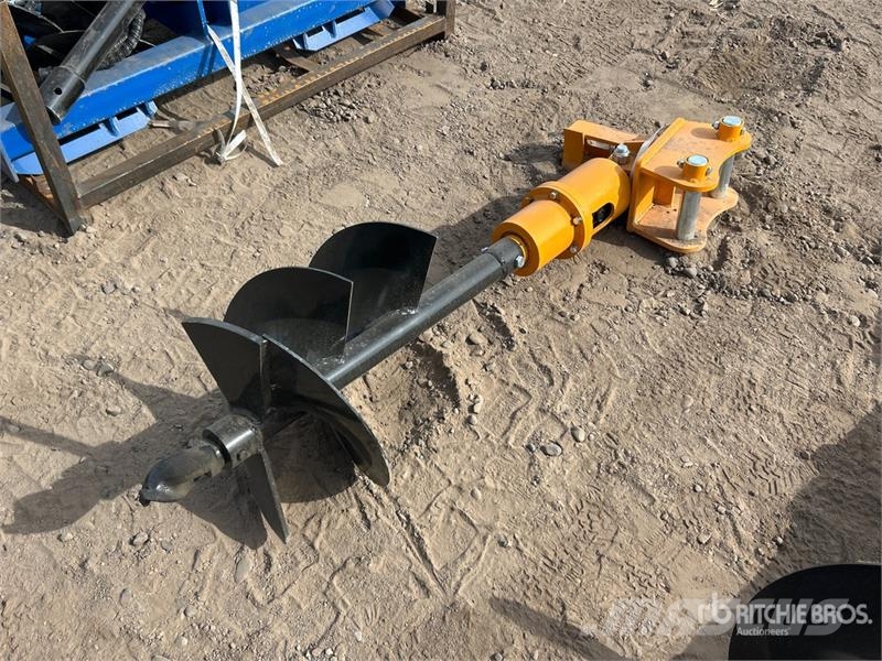 GIYI 16 in Excavator Auger - Fits Cat 303 (Unused) Brocas