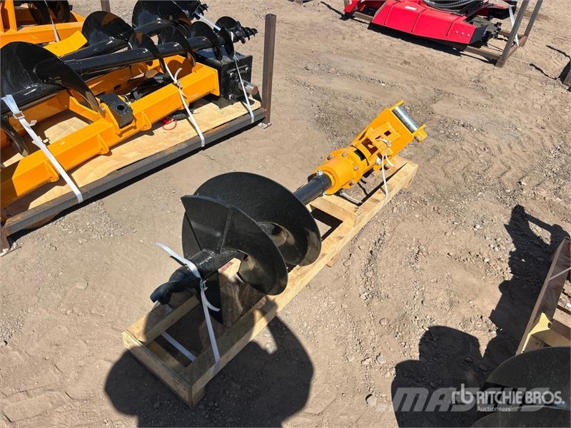  GIYI 16 in Excavator Auger - Fits Cat 305 (Unused) 鑽頭