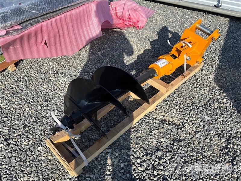  GIYI 16 in Excavator Auger - Fits CAT 305 (Unused) Taladros