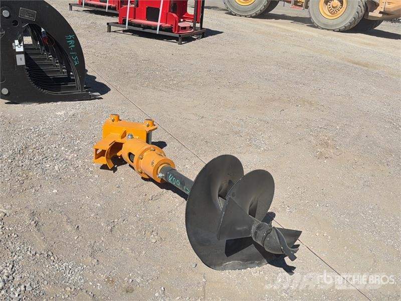 GIYI 30 in Excavator Auger - Fits Cat 303 (Unused) ドリル