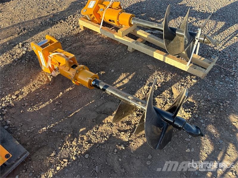 GIYI 32 in Excavator Auger - Fits Cat 303 (Unused) Bor