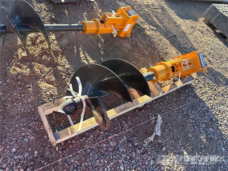 GIYI 32 in Excavator Auger - Fits Cat 303 (Unused) Bor