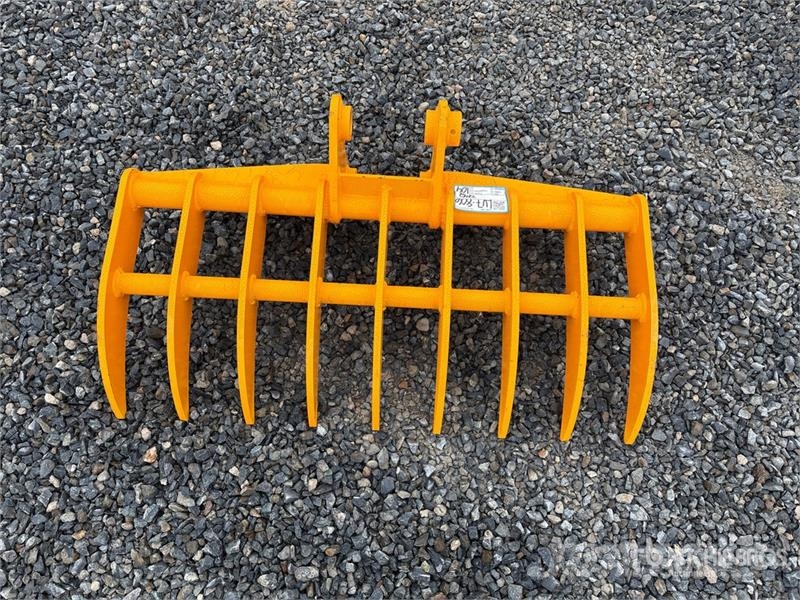  GIYI 37.5 in Excavator Rake - Fits CAT 303 (Unused مكابس وميبسات التبن