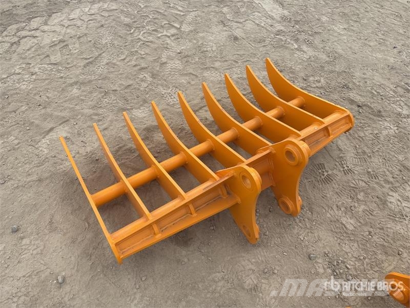 GIYI 44 in Excavator Rake - Fits Cat 305 (Unused) Rakes and tedders