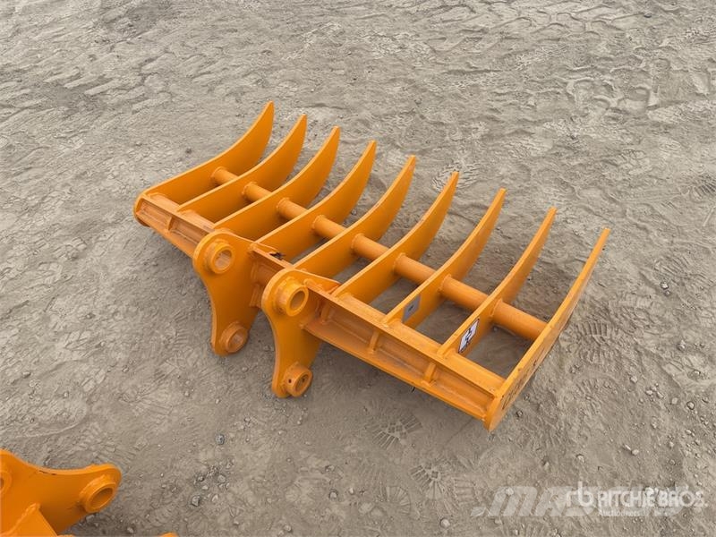 GIYI 44 in Excavator Rake - Fits Cat 305 (Unused) Rakes and tedders