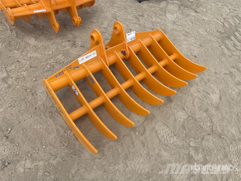 GIYI 44 in Excavator Rake - Fits Cat 305 (Unused) Rakes and tedders