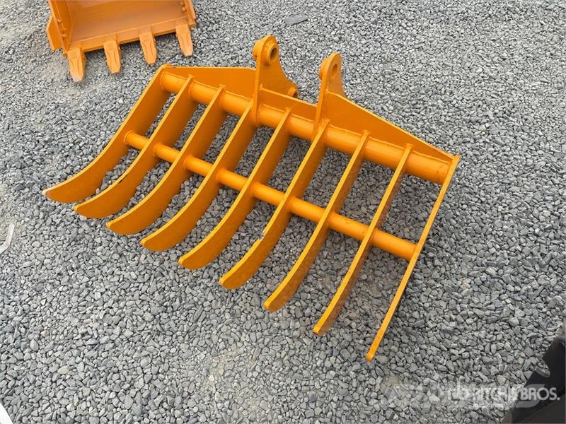 GIYI 45 in Cat 307 45 In Excavator Rake (Unused) Ancinho virador