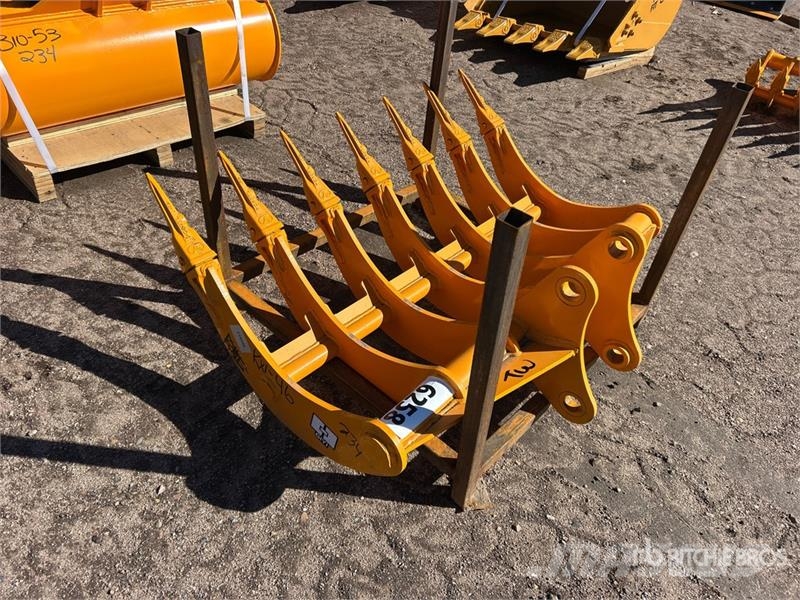  GIYI 48 in Excavator Rake - Fits Cat 307 (Unused) Okretači i sakupljači sijena