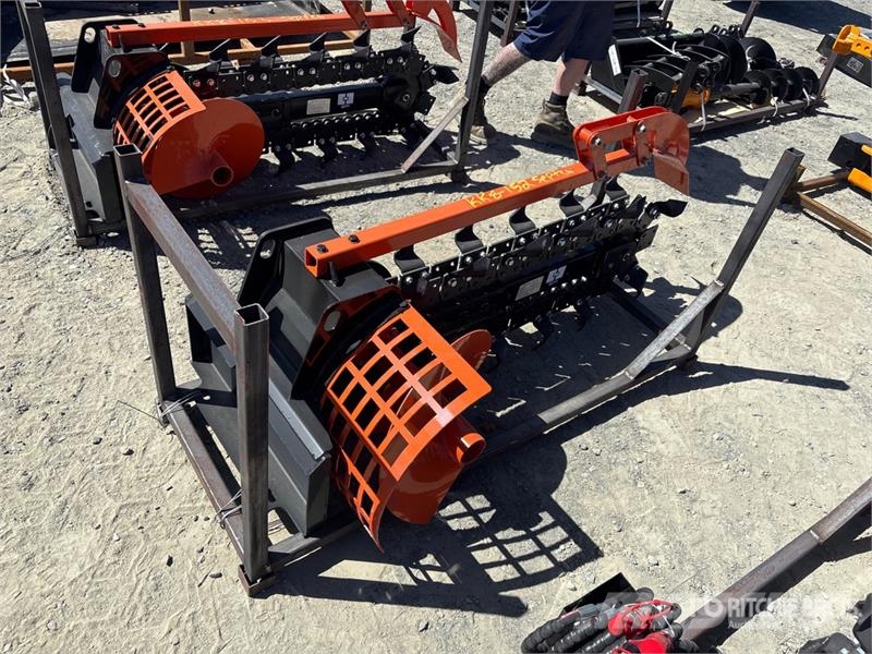 GIYI D39 39 in Mini Skid Steer Trencher (Unused) Rovokopači freze za kanale Trenčeri