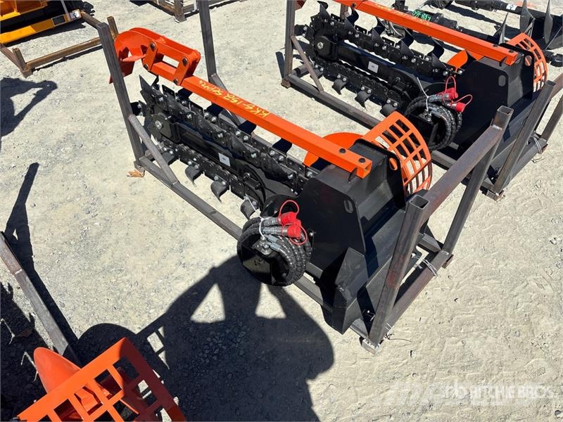 GIYI D39 39 in Mini Skid Steer Trencher (Unused) Rovokopači freze za kanale Trenčeri