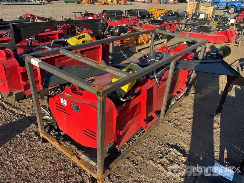 GIYI GY-72X 72 in Skid Steer Mulcher (Unused) Trince forestali