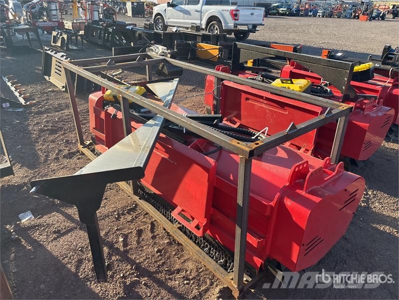 GIYI GY-72X 72 in Skid Steer Mulcher (Unused) Trince forestali