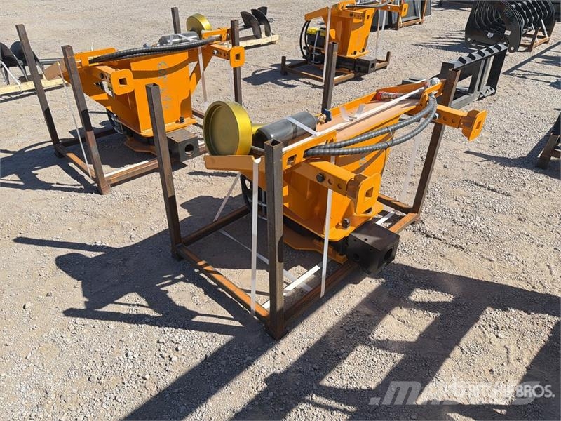  GIYI GY-AD680 47 in Skid Steer Post Driver (Unused Piirdeaia varustus