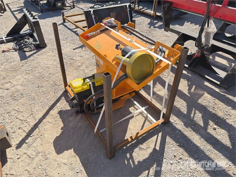  GIYI GY-AD680 47 in Skid Steer Post Driver (Unused Piirdeaia varustus