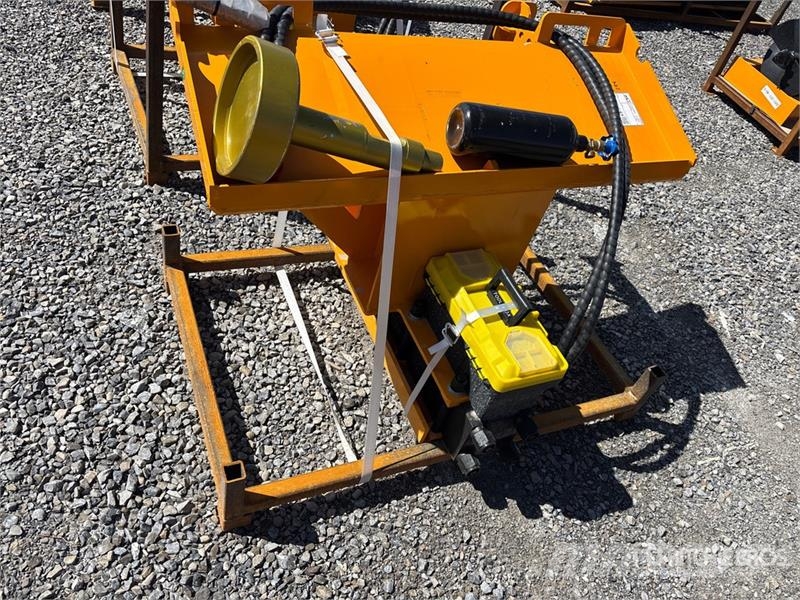 GIYI GY-AD680 Skid Steer Post Driver (Unused) Equipement de clôture