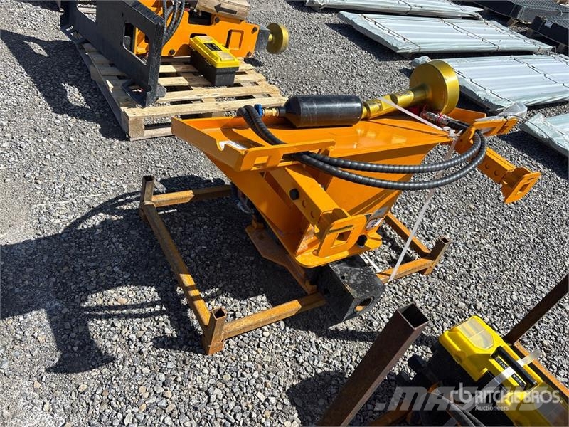 GIYI GY-AD680 Skid Steer Post Driver (Unused) Equipement de clôture
