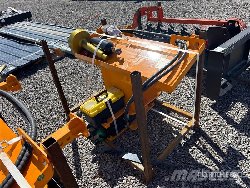 GIYI GY-AD680 Skid Steer Post Driver (Unused) Equipement de clôture