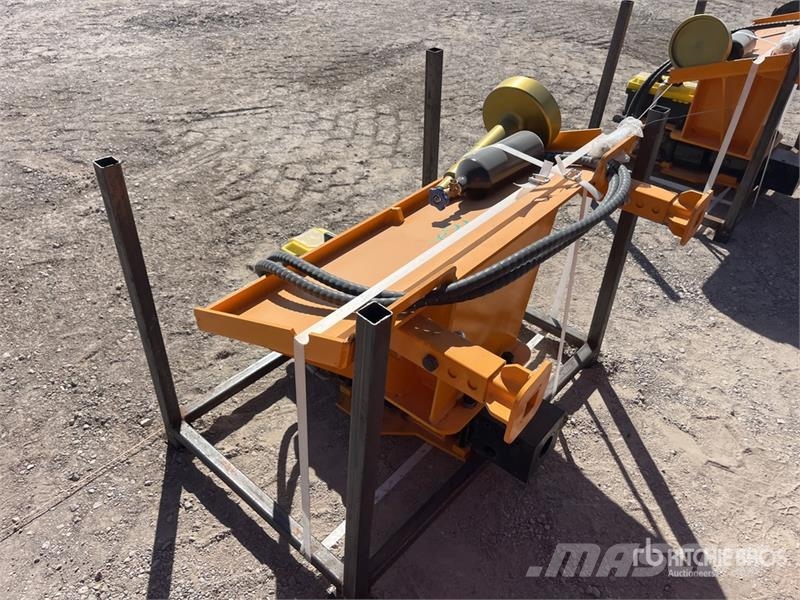 GIYI GY-AD680 Skid Steer Post Driver (Unused) フェンス機材