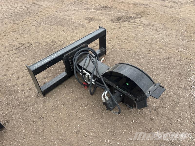GIYI GY-BSG45 45 in Skid Steer Stump Grinder (Unus Gradas vibratorias / rotocultivadoras