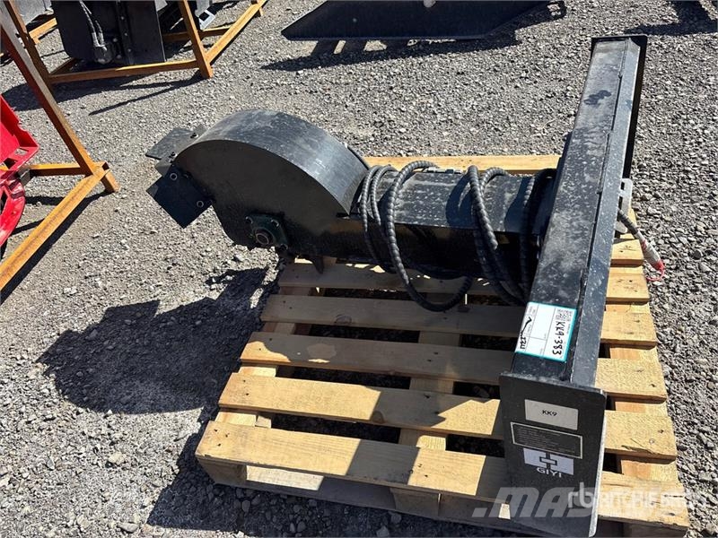 GIYI GY-BSG45 47 in Skid Steer Stump Grinder (Unus Jyrsimet