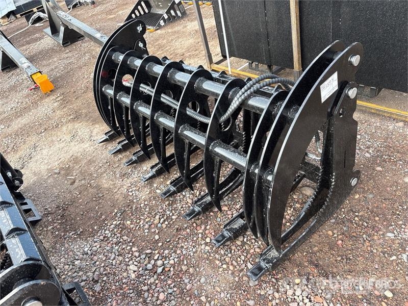 GIYI GY-CLG72 72 in Log Skid Steer Grapple (Unused Grappin