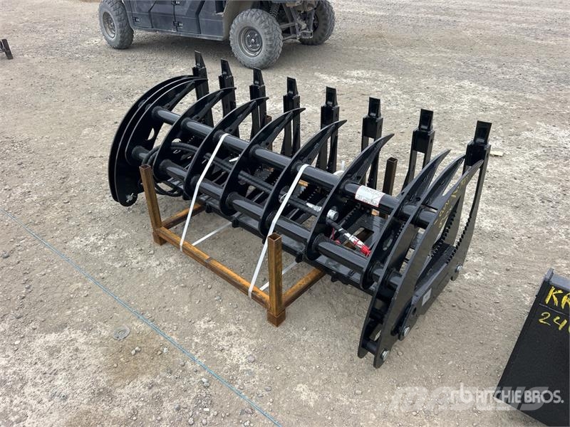 GIYI GY-CLG72 72 in Log Skid Steer Grapple (Unused Grabilice