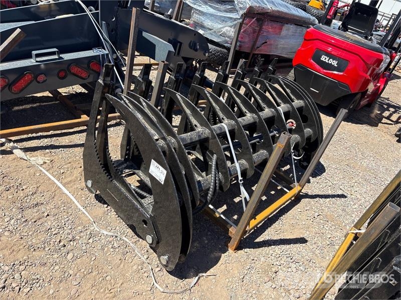 GIYI GY-CLG72 72 in Log Skid Steer Grapple (Unused Грейфери