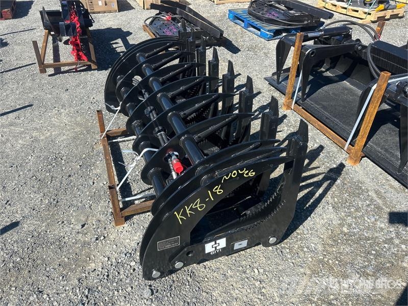 GIYI GY-CLG72 72 in Log Skid Steer Grapple (Unused 抓斗