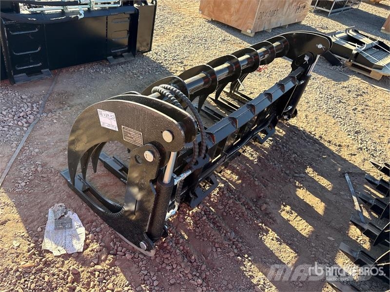 GIYI GY-CLG72 72 in Log Skid Steer Grapple (Unused Грейфери