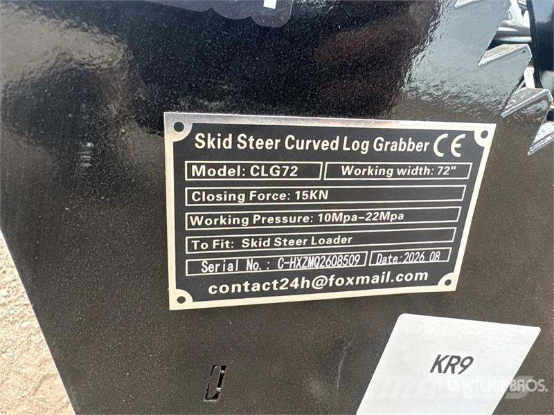 GIYI GY-CLG72 72 in Skid Steer Grapple (Unused) خطاطيف