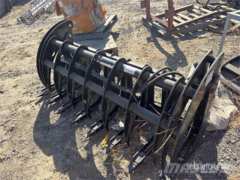 GIYI GY-CLG72C 72 in Log Skid Steer Grapple Grapples