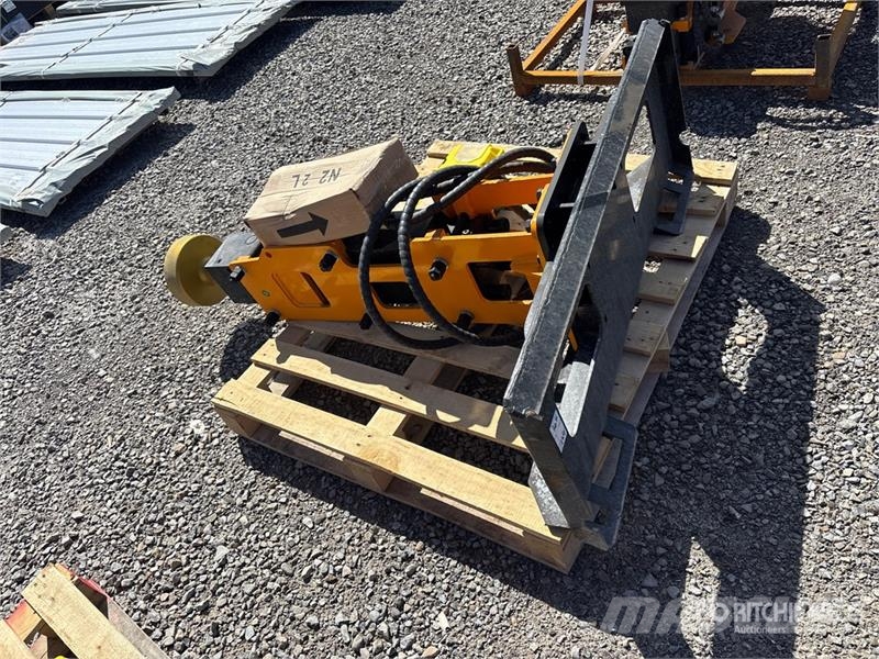 GIYI GY-D680 Skid Steer Post Driver (Unused) Equipement de clôture