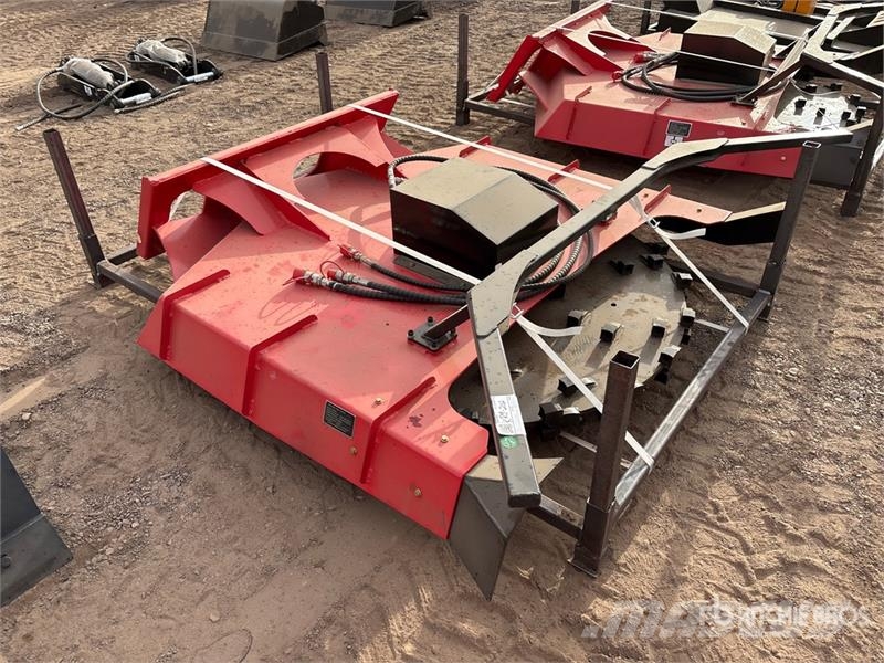 GIYI GY-DM59 59 in Disc Skid Steer Mulcher (Unused Trince forestali