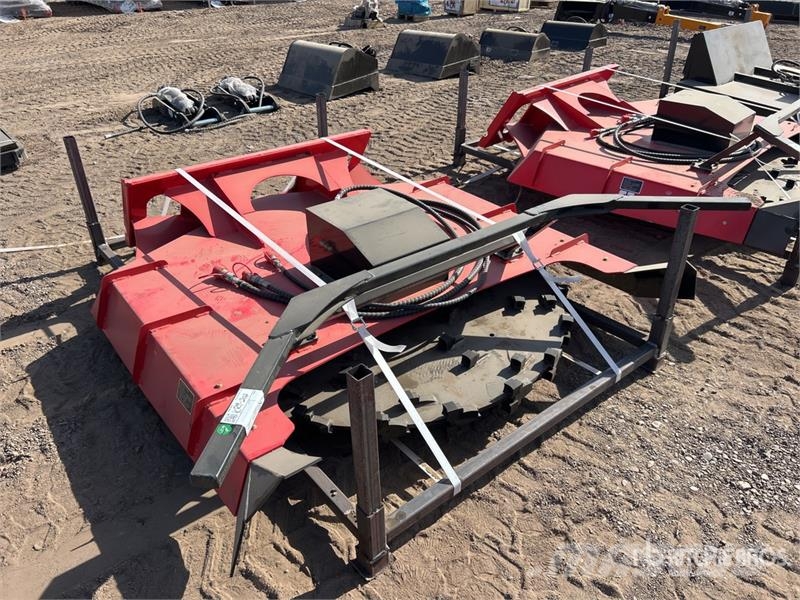 GIYI GY-DM59 59 in Disc Skid Steer Mulcher (Unused Trince forestali