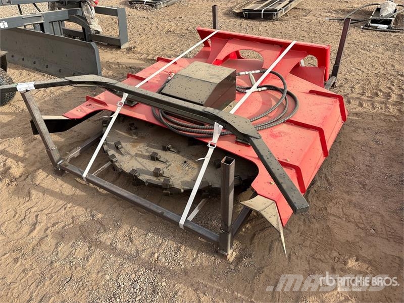 GIYI GY-DM59 59 in Disc Skid Steer Mulcher (Unused Trince forestali